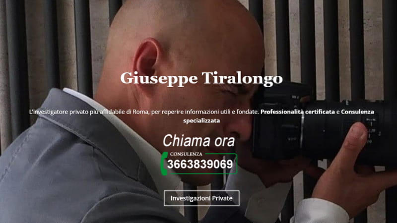 Giuseppe Tiralongo Investigatore Privato